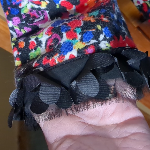 vintage BEREK* twin set Size L, long sleeve, covered snap front, soft, stretchy - Picture 9 of 16